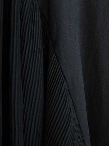 Chiffon Asymmetric Solid T-shirt