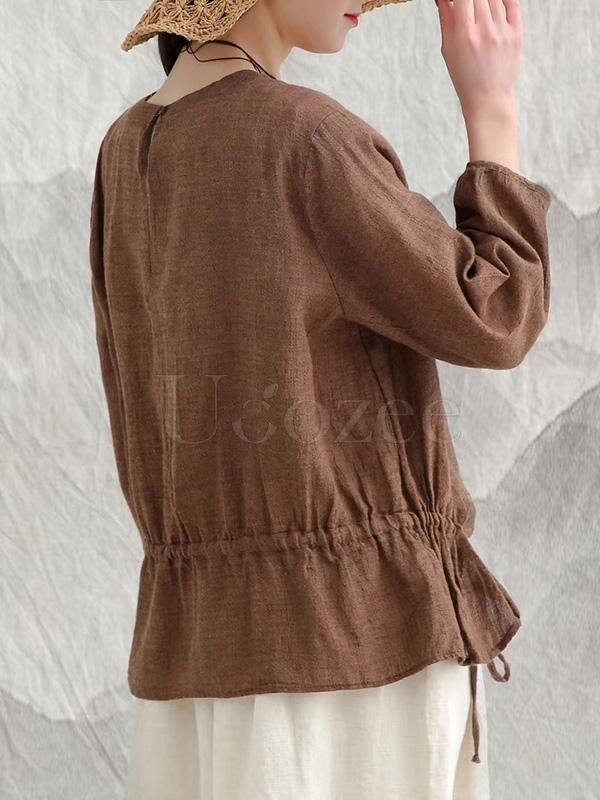 Vintage Lace-up T-shirt
