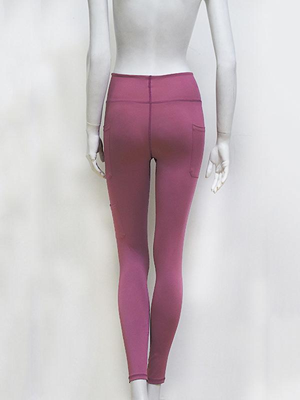 Solid Empire With Packets Leggings