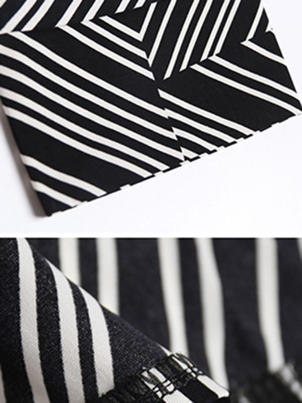 Backless Loose Asymmetric Blouse