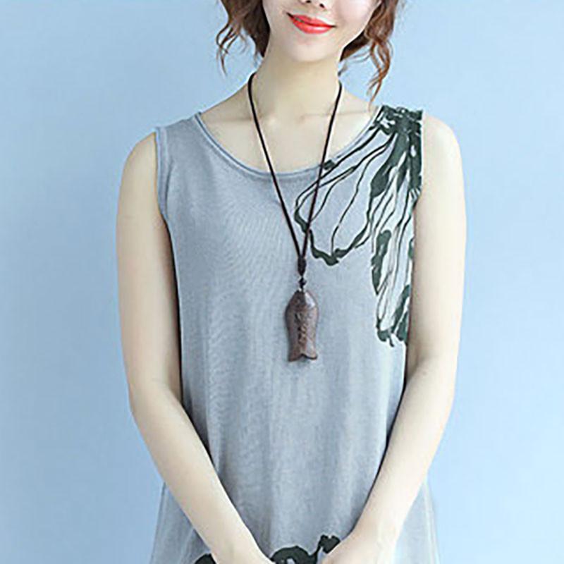Women Retro Casual Slim Slip Dress