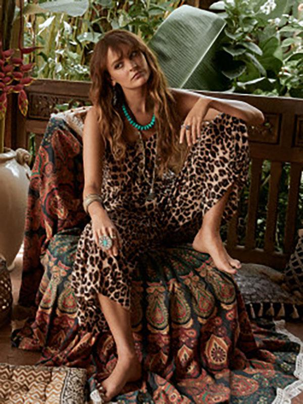 Spaghetti-neck Wide Leg Jumpsuit