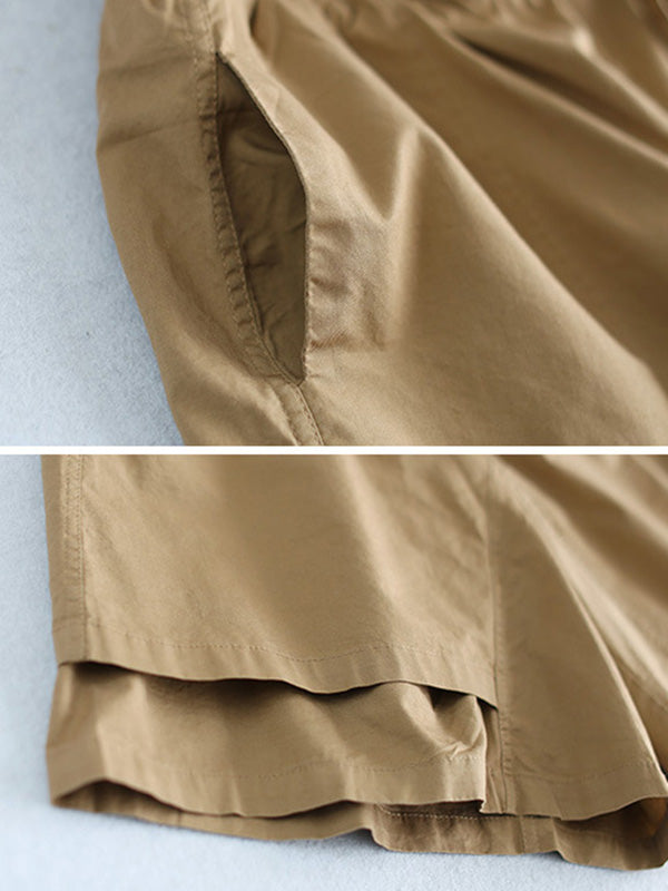 Original Irregularity Wide Leg Shorts