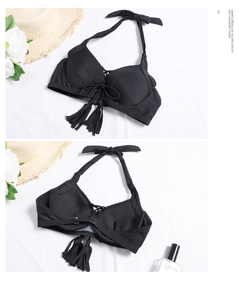 3-PIECE SEXY LACE COVER VEIL BEACH VACATION BIKINI SWIMSUIT