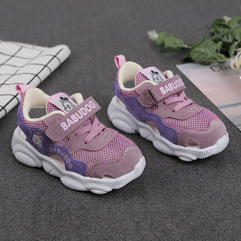 Breathable solid soft soles