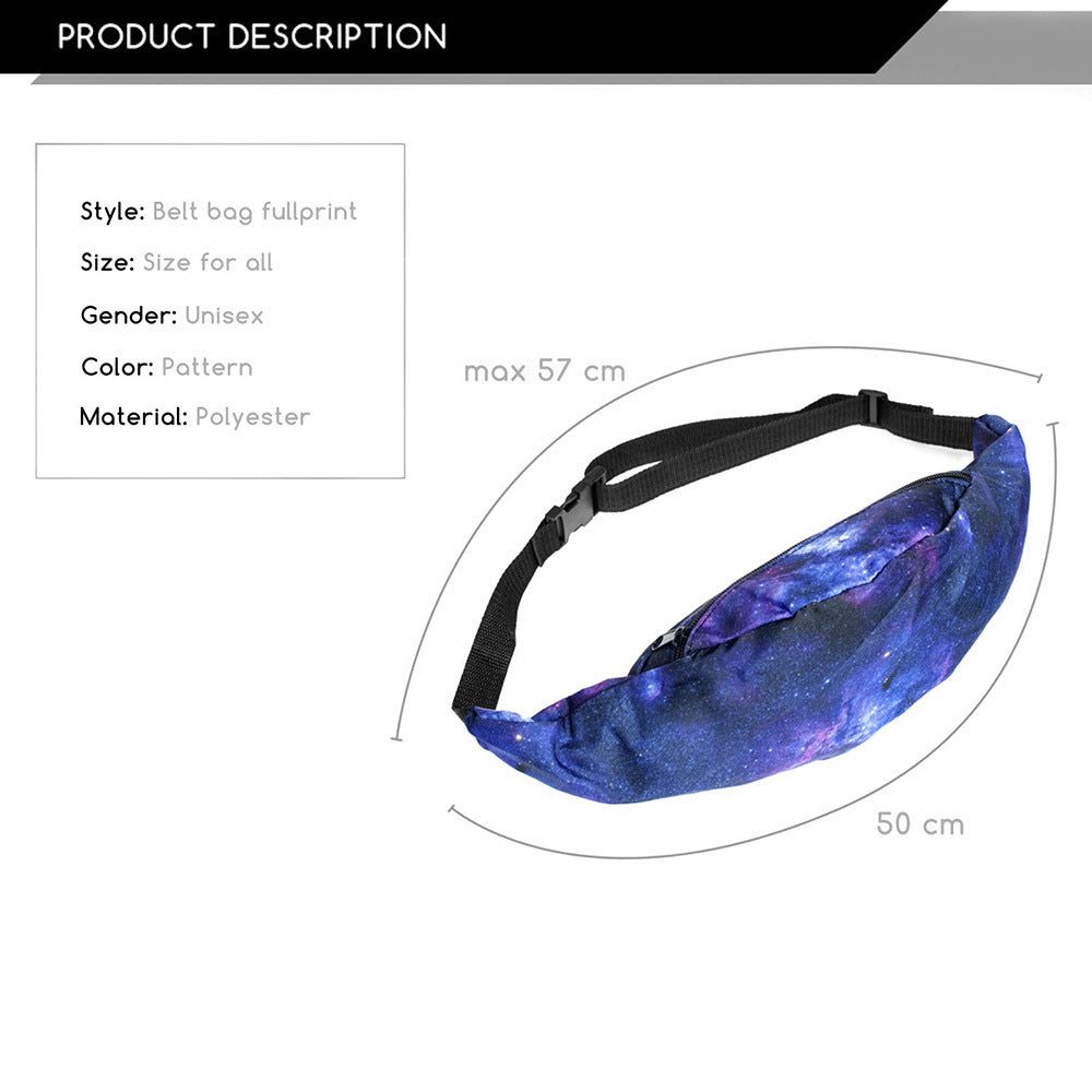 Blue Star oblique satchel MULTI-FUNCTIONAL BAG