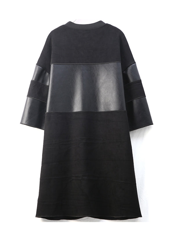 Causal Pu Split-joint Outwear