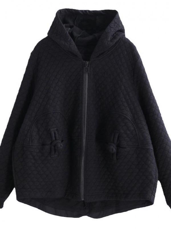 CASUAL A-LINE HOODED OUTWEAR - Zebrant