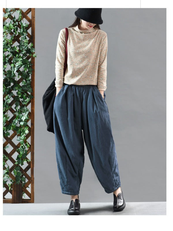 VINTAGE PADDED PLAIN BLOOMERS PANTS