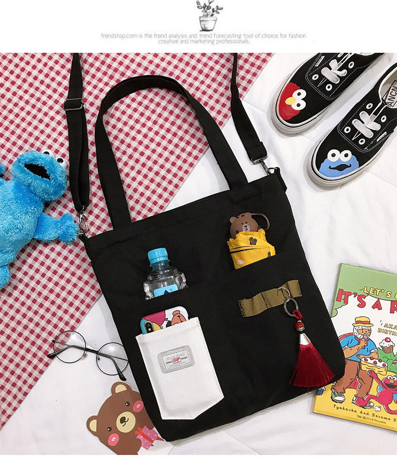 FEMALE SHOULDER BAG CANVAS BAG