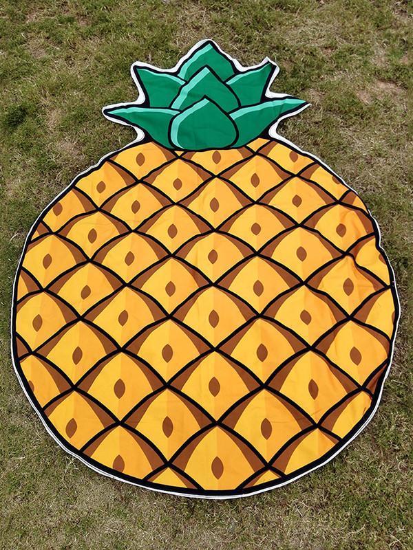 Sweet Pineapple Vacation Scarve Shawl Beach Mat