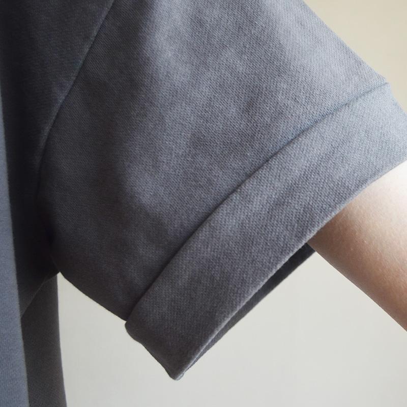 Casual Loose Cartoon Print Cotton Dress