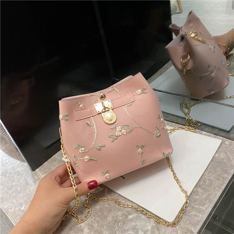 bucket bag small fresh bag