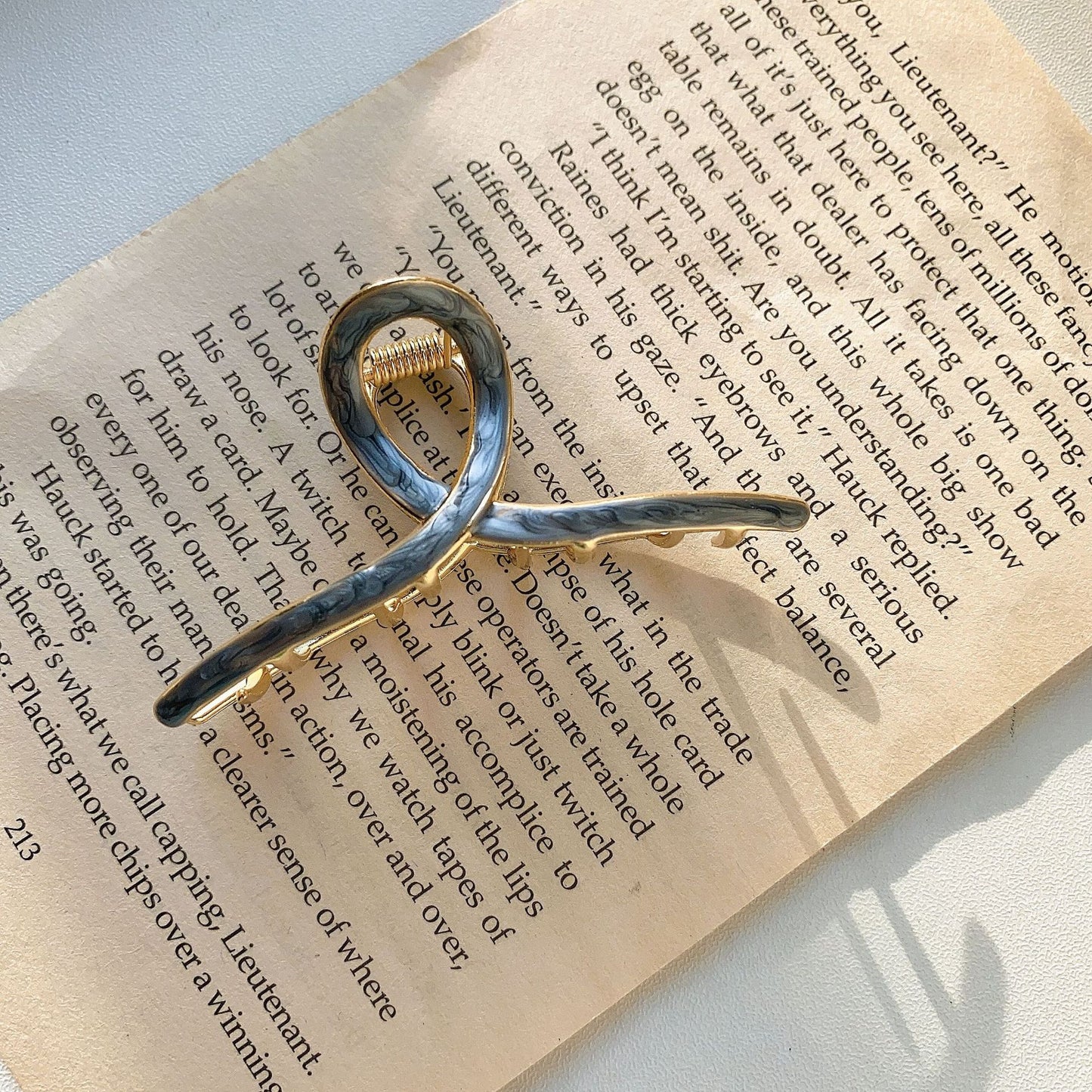 Retro cross geometry Hair Clips