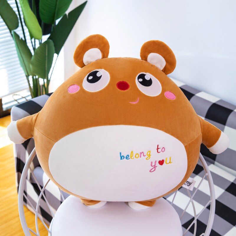 1PC 85CM Lovely Rat Pillow Stuffed Animal Plush Toys For Girls Children Boys Toys Cute Mouse Dolls Birthday Gifts