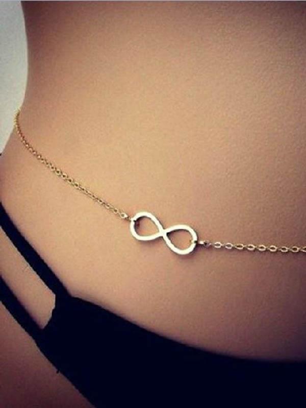 Sexy Bohemia Symbol 8 Waist Chain Accessories