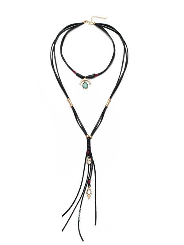 Bohemian Blue turquoise Necklaces Accessories