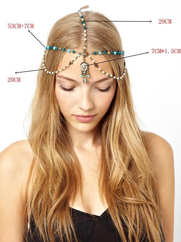 Bohemia Tophus Tassels Headwear Accessories