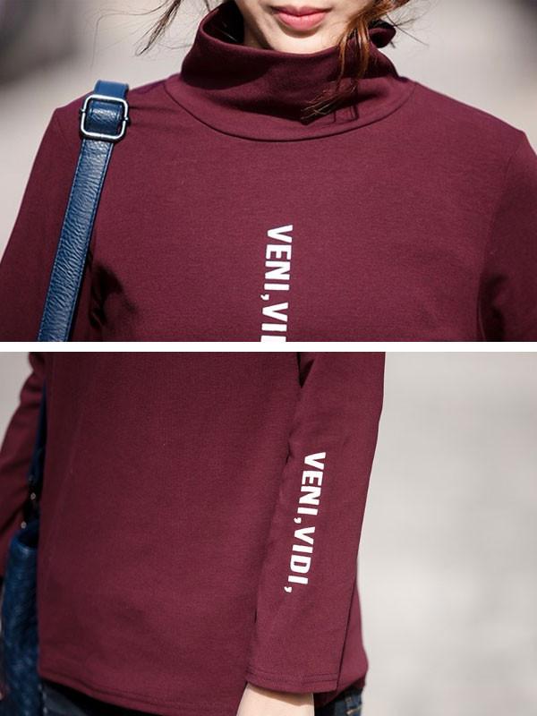 Fashion High Collar Women Shirt