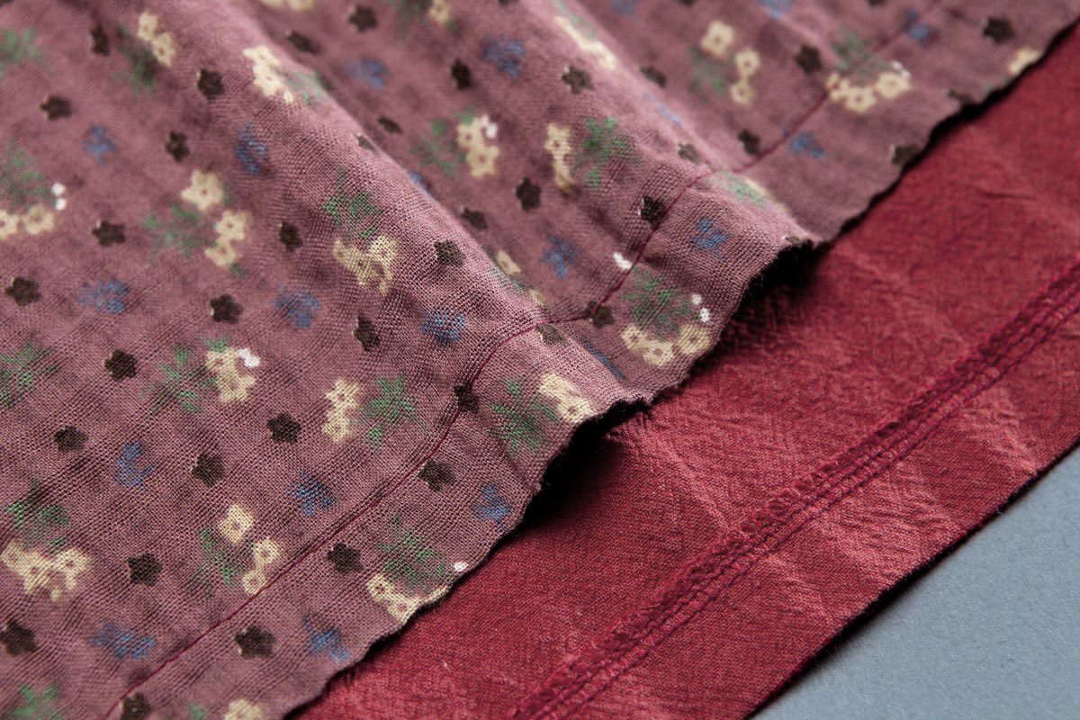 Casual Long Sleeve Red Floral Autumn Dress