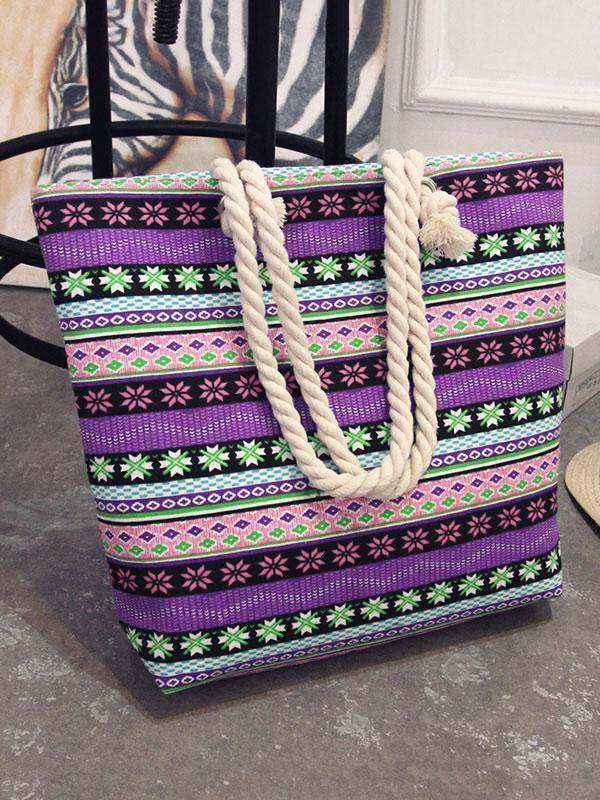 Bohemia Canvas Floral Bag