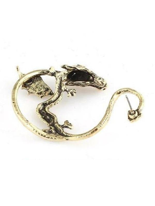 Vintage Kiss of Dragon Alloy Earring Accessories
