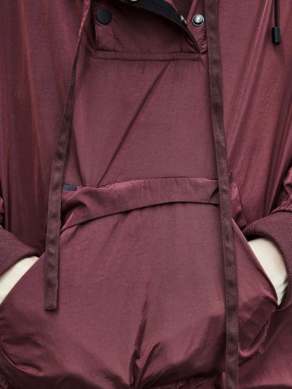 New Pure Color Hooded Sweatshirt