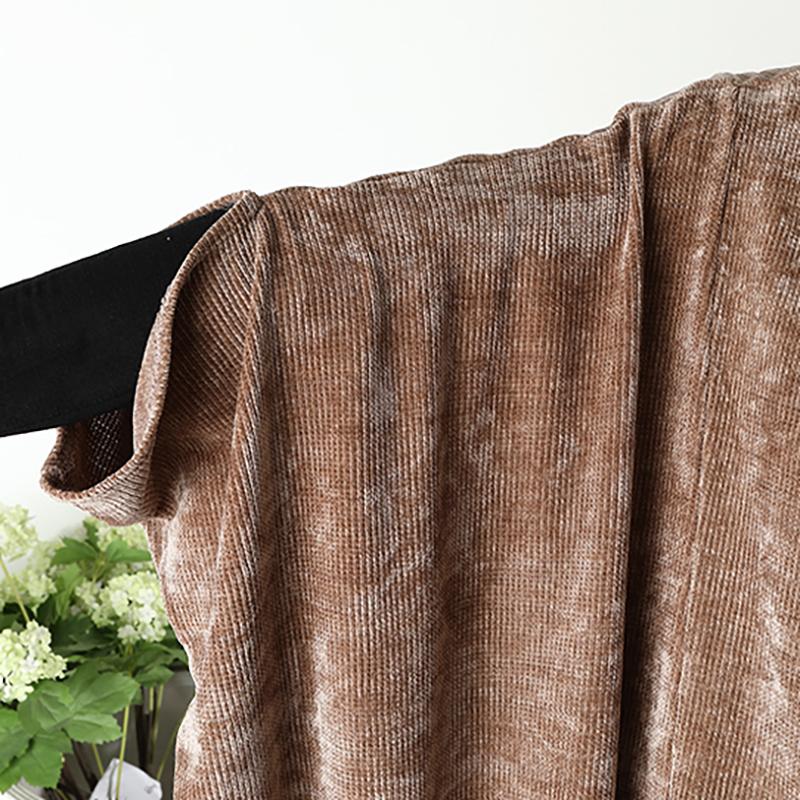 Plus Size - Asymmetrical Design Casual Loose Warm Top