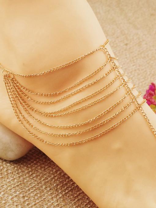 Vintage Gold Tassels Rings Accessories