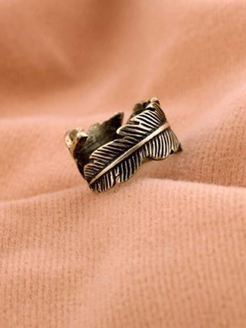 Vintage Feather Rings Accessories