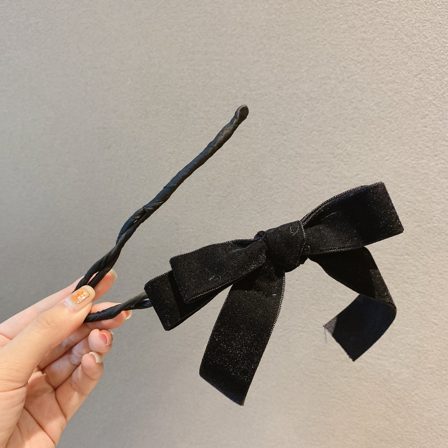 Polka Dot Lace Hair Clips