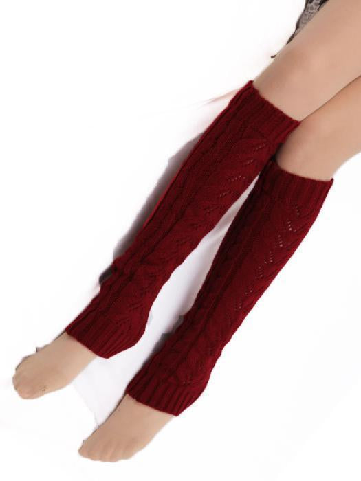 Leg Warmers Hollow Knee Stocking