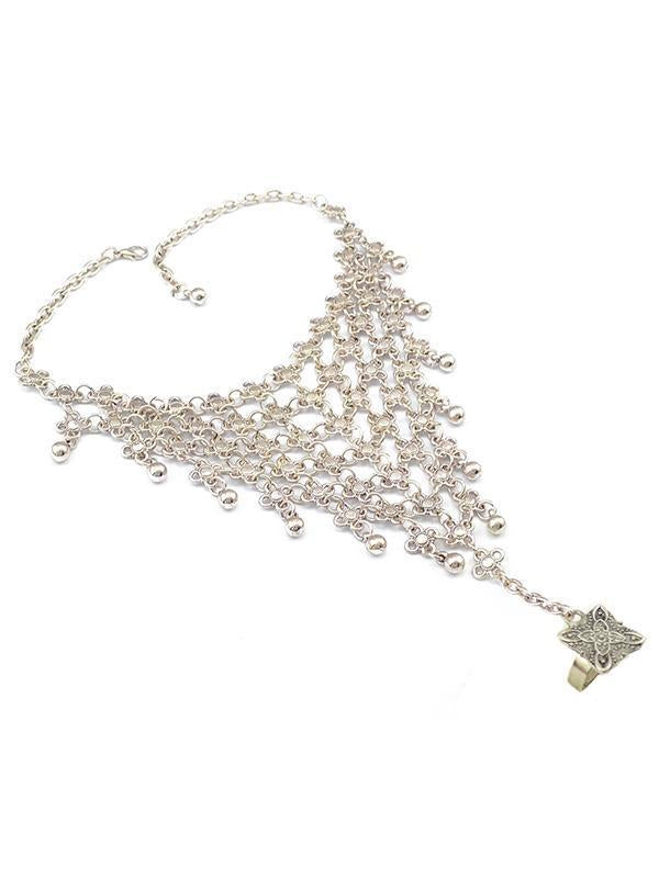 Retro Ring With Bracelet Accessories