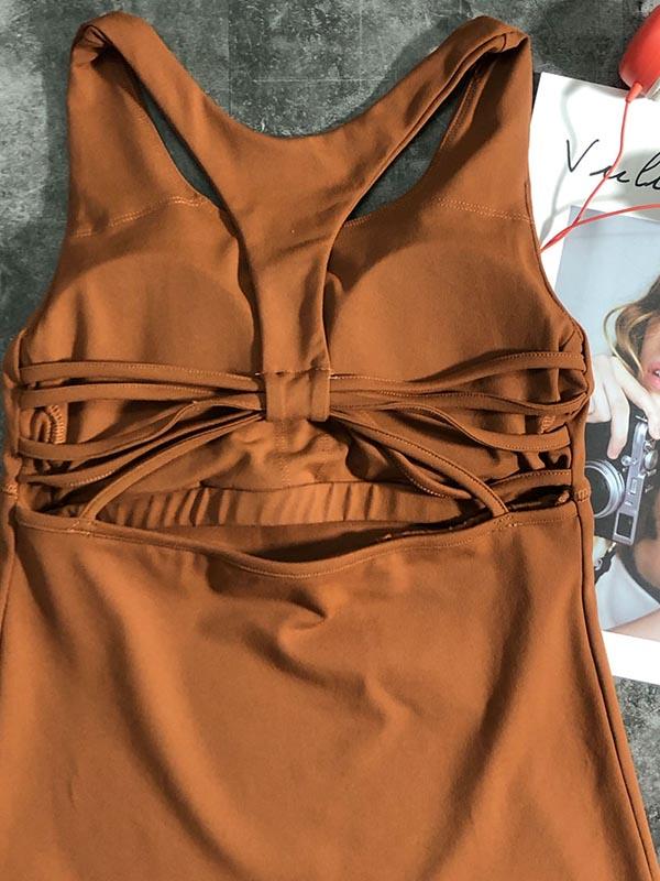 Quick-Dry Solid Sports Tank