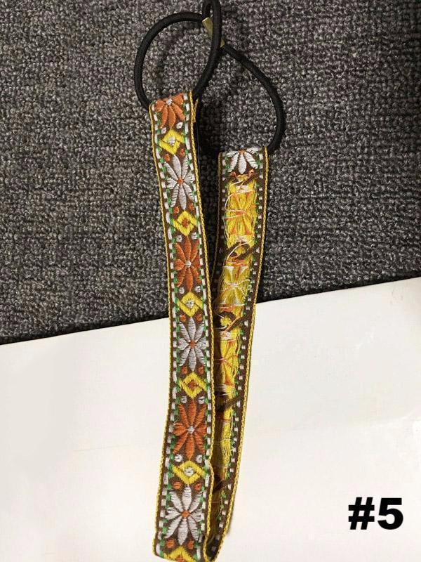 Simple Bohemia Embroidery Embroidery Headwear Accessories