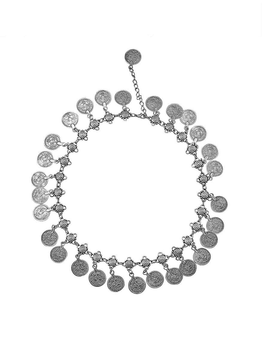 Bohemia Coin Tassels Necklaces Accessories
