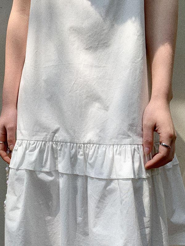 Retro Casual Chic Slip Dress