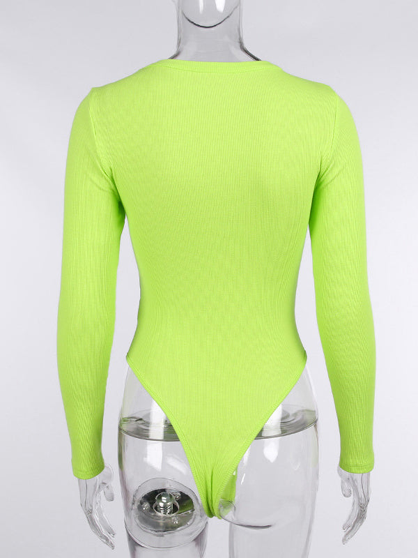 Light Color Long Sleeves Bodysuits
