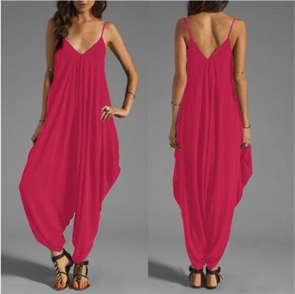Stylish Summer Long Jumpsuits, Ten Colors