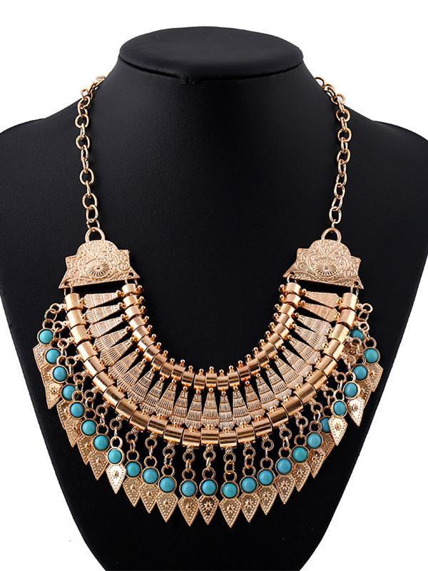 Vintage Coin Tassels Necklaces Accessories