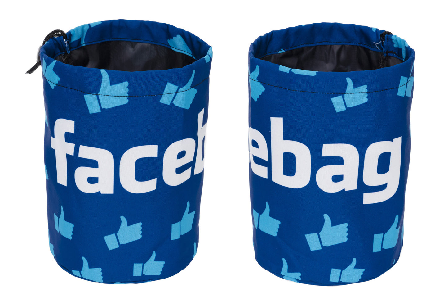 cup-shaped bag-like bag for washing and storing