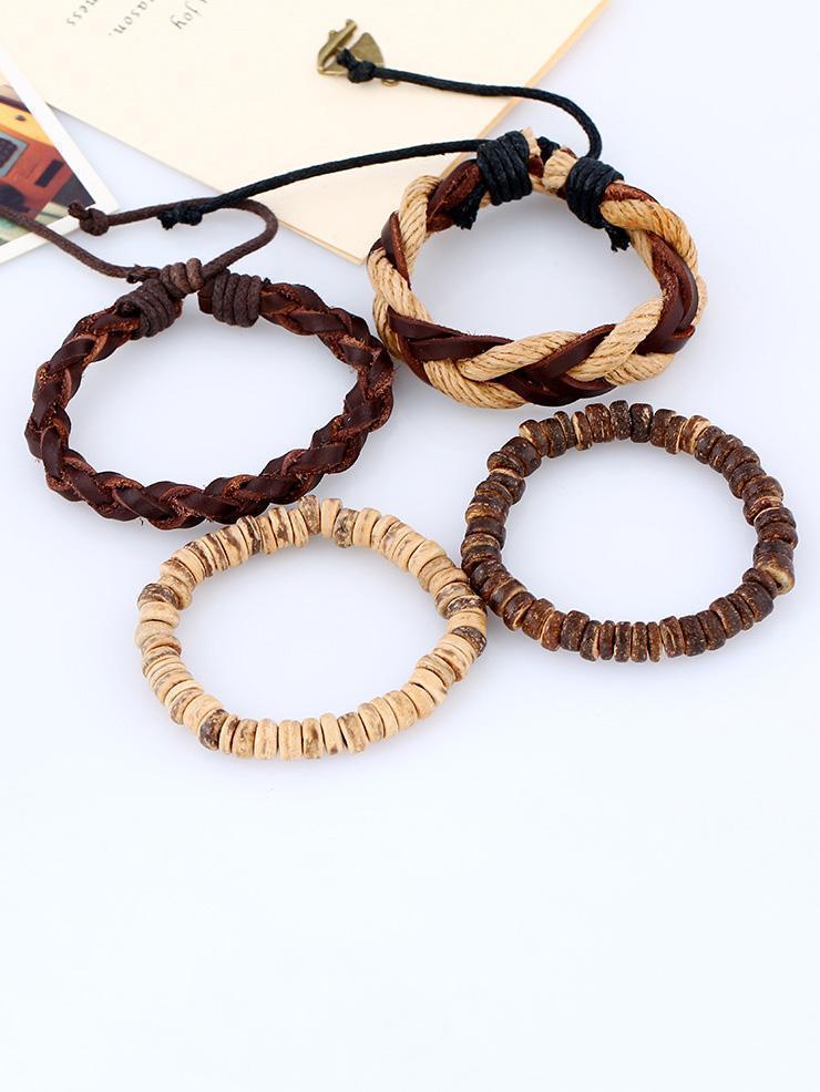 Punk Braided Vintage Bracelet Accessories