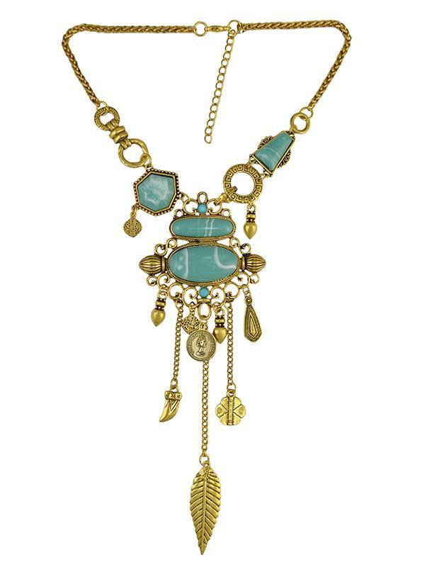 Fashion Geomertry Pattern Carving Necklaces Accessories