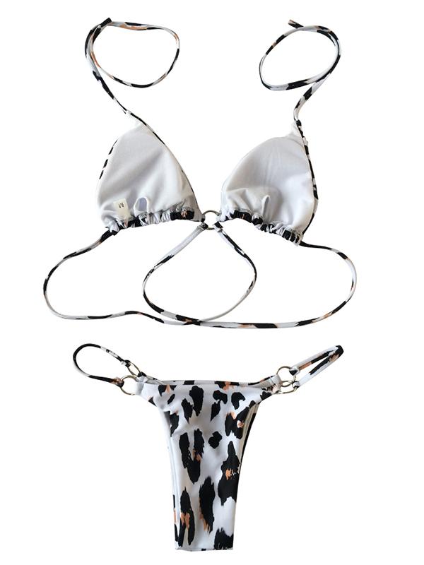 Sexy Leopard Printed Bikinis Swimwear