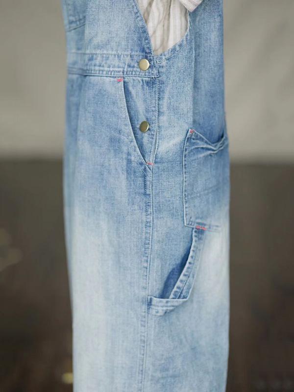 Original Retro Gradient Jean Jumpsuit