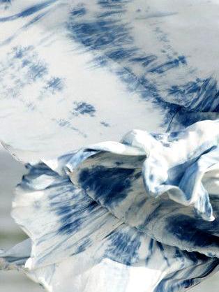 Tie-dyed Gradigant Backless Maxi Dress