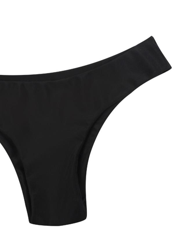 Padded Triangle Bottom Bikinis Swimwear