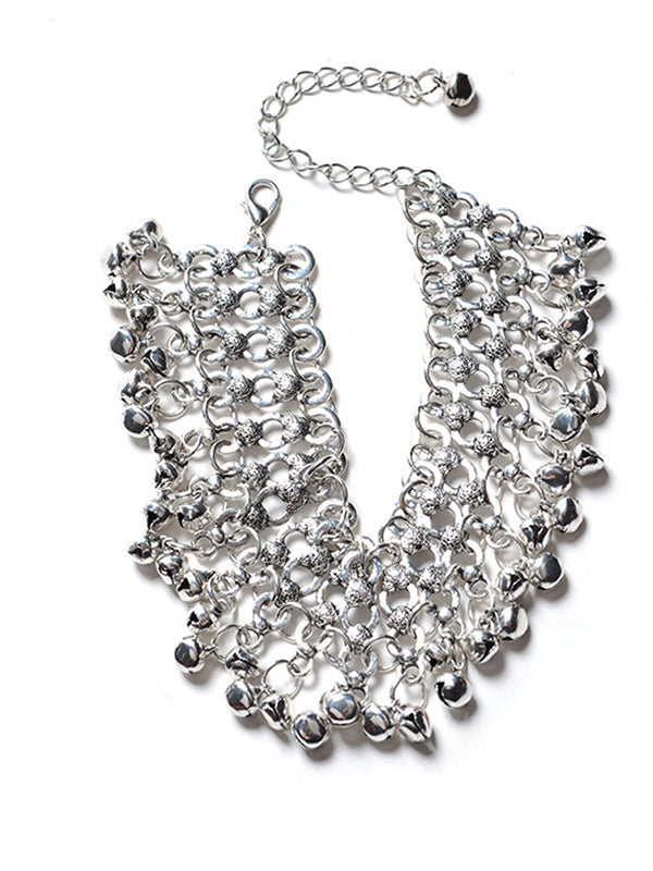 Retro Bohemian Ethnic Tassel Beach Foot Chain Accessory