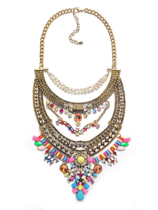 Bohemia Vintage Exaggeration Necklaces Accessories