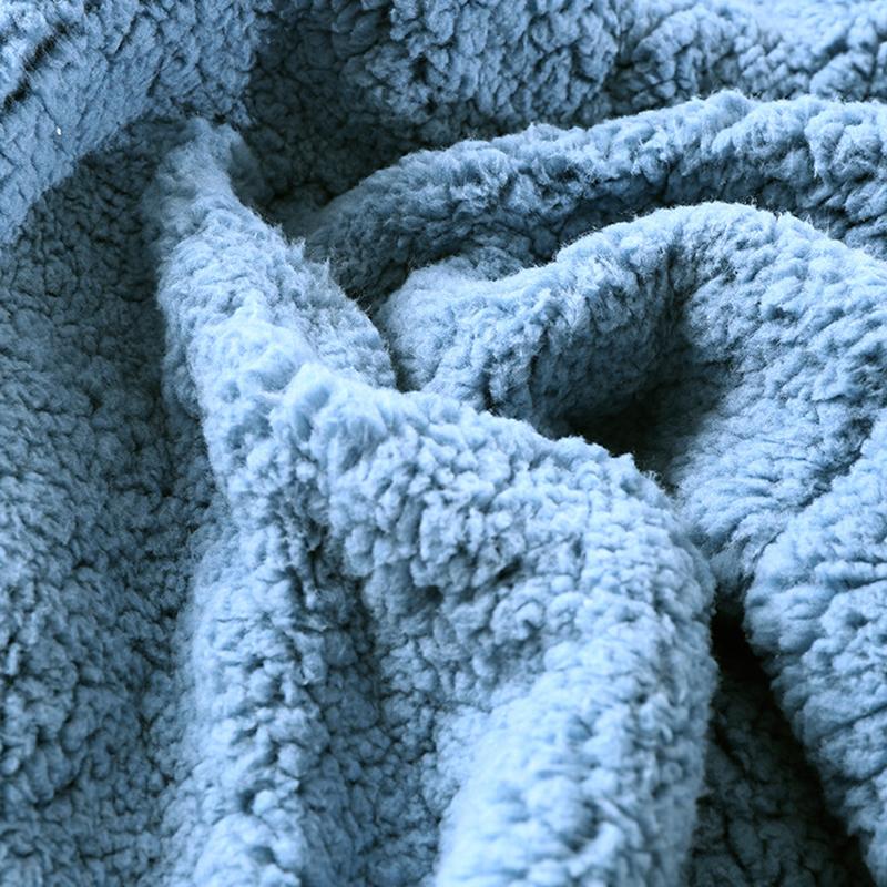 Berber Fleece Soft Warm Winter Pillow Blanket